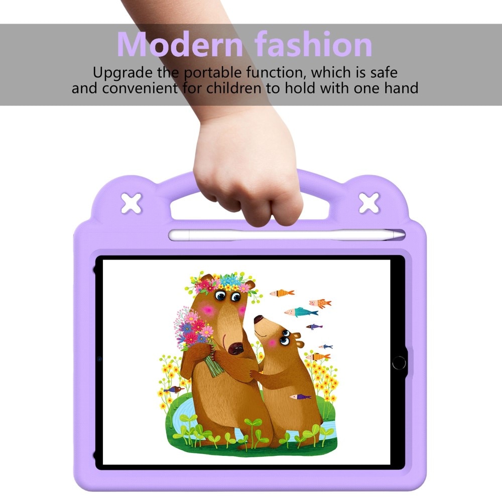 iPad 9.7 6th Gen (2018) Schutzhülle Kinder Kickstand EVA lila