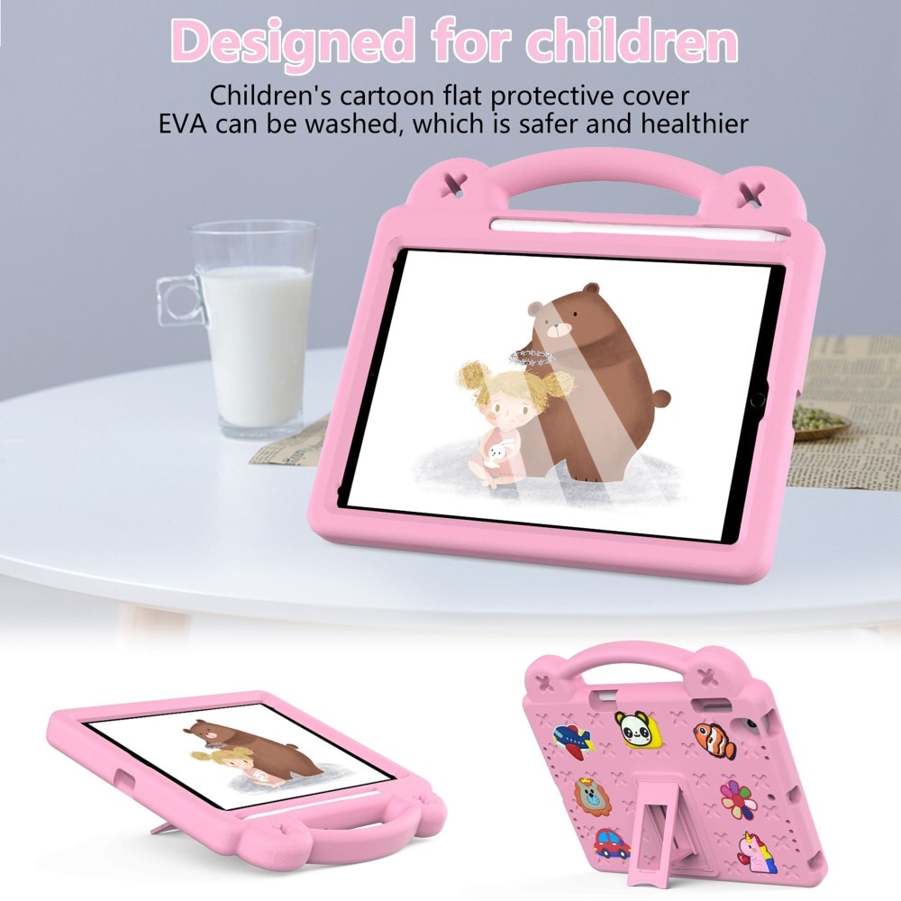 iPad 9.7 5th Gen (2017) Schutzhülle Kinder Kickstand EVA rosa