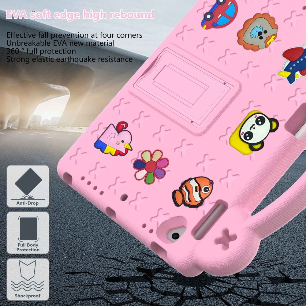 iPad Air 9.7 1st Gen (2013) Schutzhülle Kinder Kickstand EVA rosa