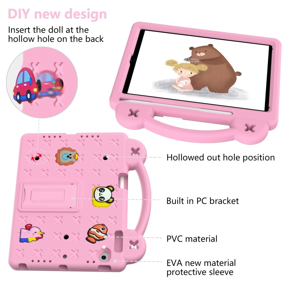 iPad 9.7 5th Gen (2017) Schutzhülle Kinder Kickstand EVA rosa