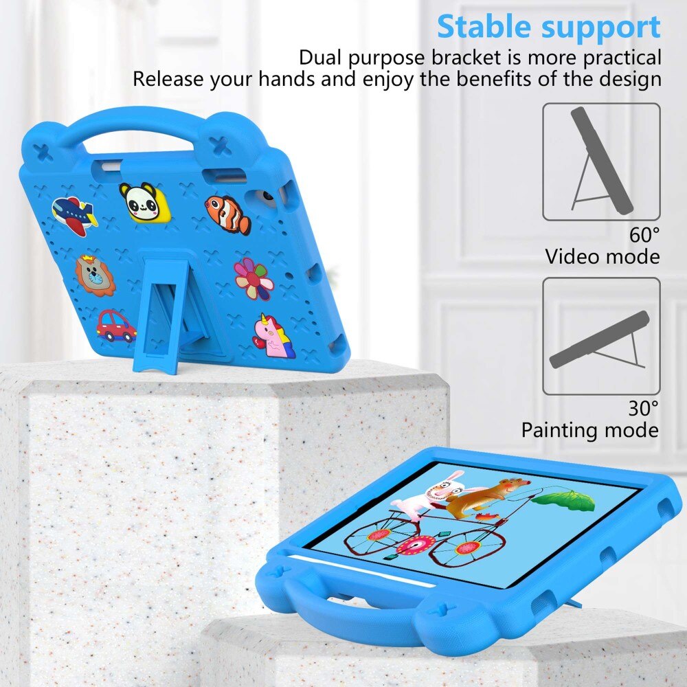 iPad 9.7 5th Gen (2017) Schutzhülle Kinder Kickstand EVA blau