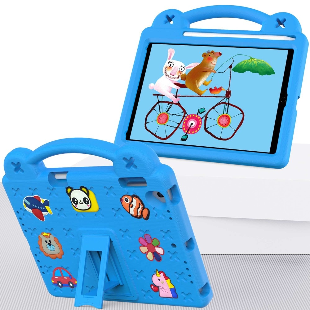 iPad Air 2 9.7 (2014) Schutzhülle Kinder Kickstand EVA blau