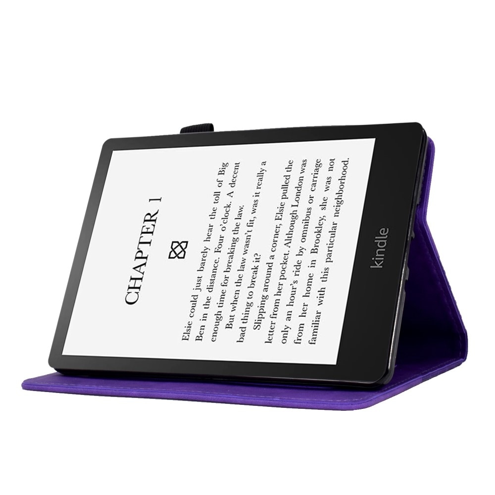 Amazon Kindle Paperwhite Signature Edition (2023) Tasche mit Kartenhalter lila
