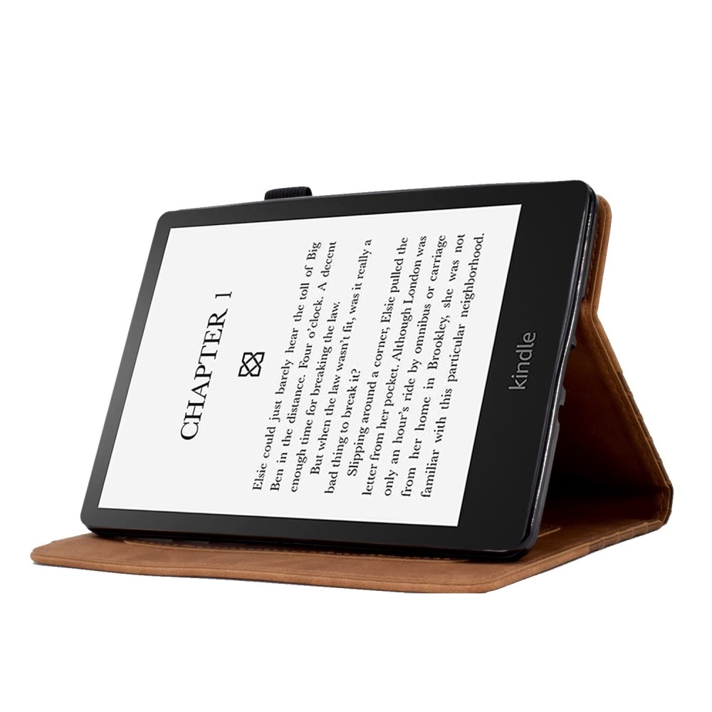 Amazon Kindle Paperwhite Signature Edition (2023) Tasche mit Kartenhalter braun