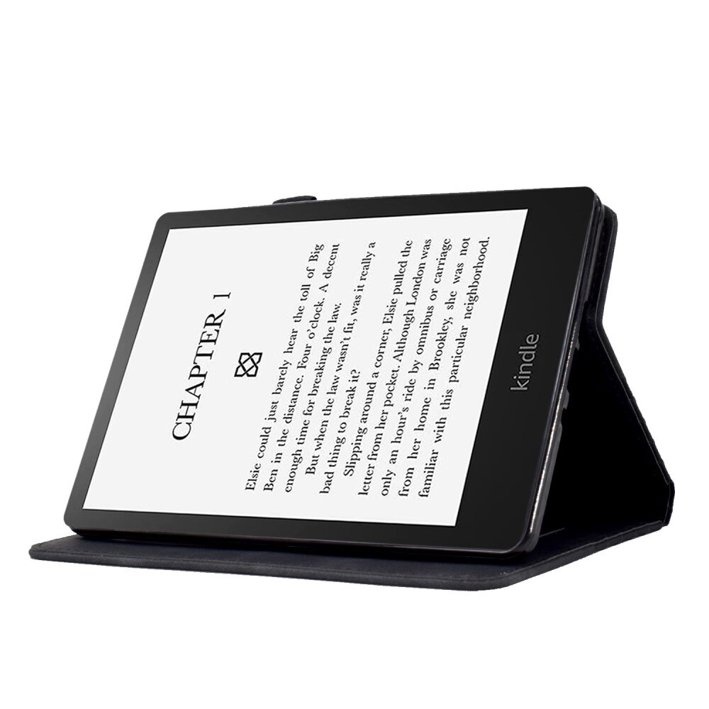 Amazon Kindle Paperwhite 1/2/3/4 Tasche mit Kartenhalter Schwarz