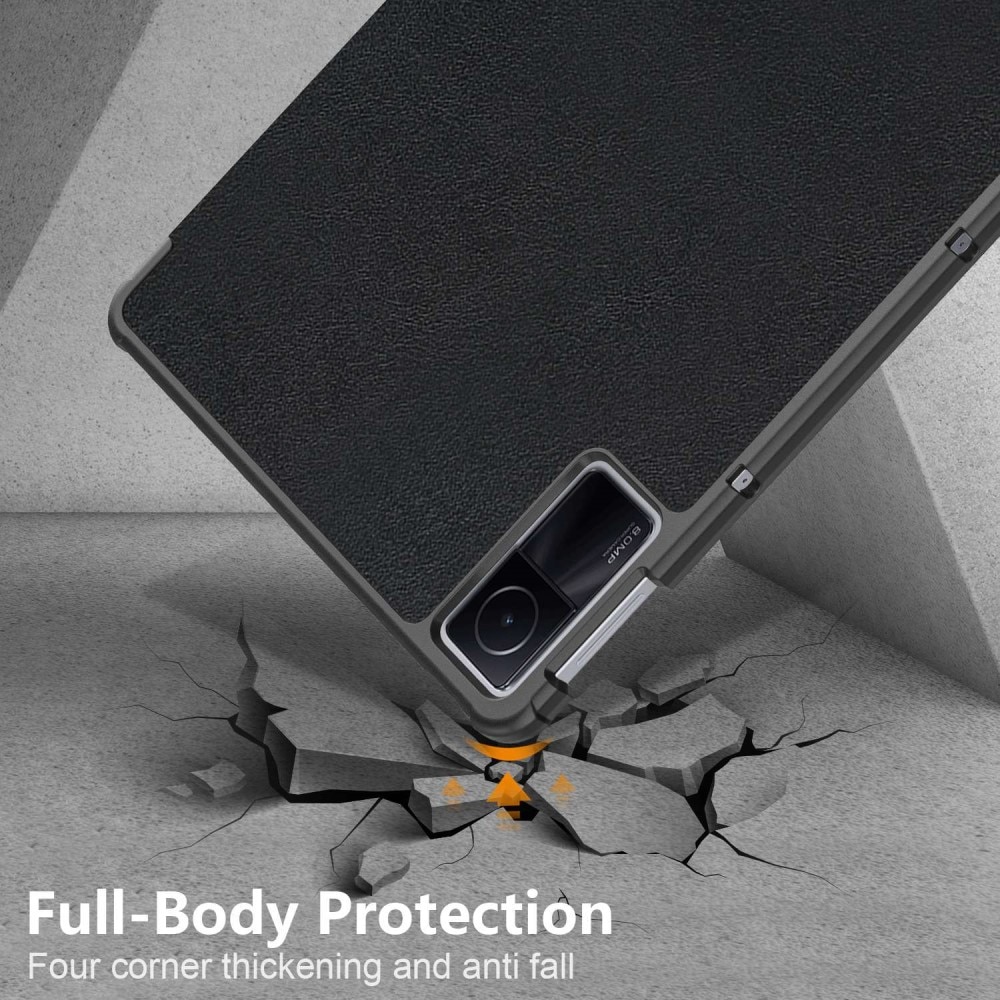 Xiaomi Redmi Pad Schutzhülle Tri-Fold Case Schwarz