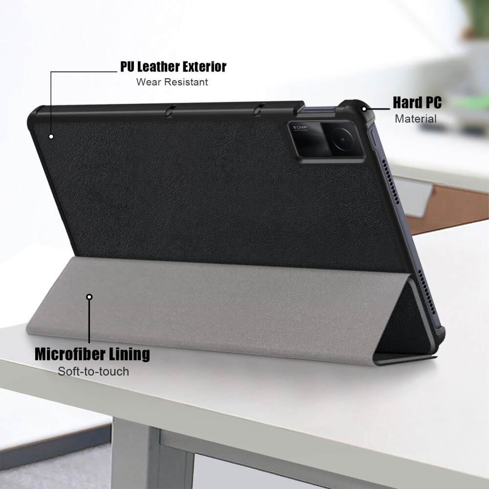 Xiaomi Redmi Pad Schutzhülle Tri-Fold Case Schwarz