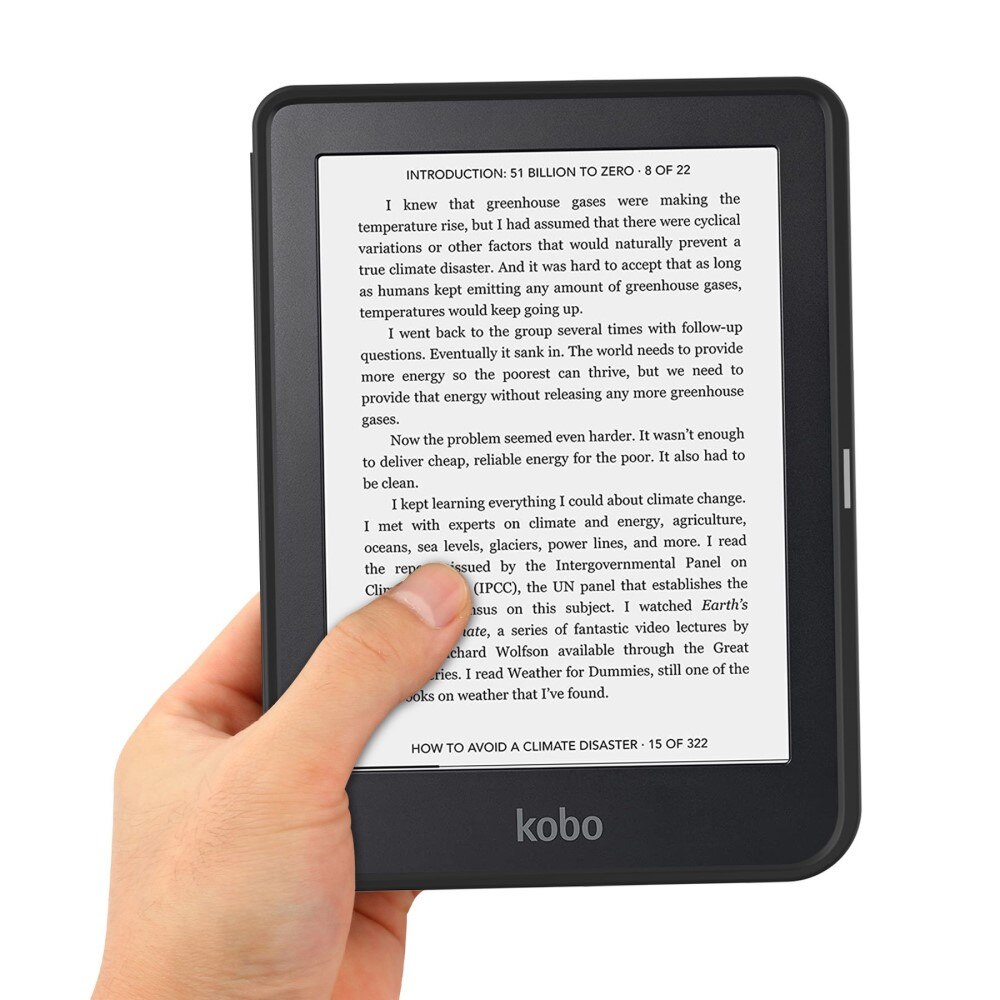 Kobo Clara 2E Tasche Schwarz