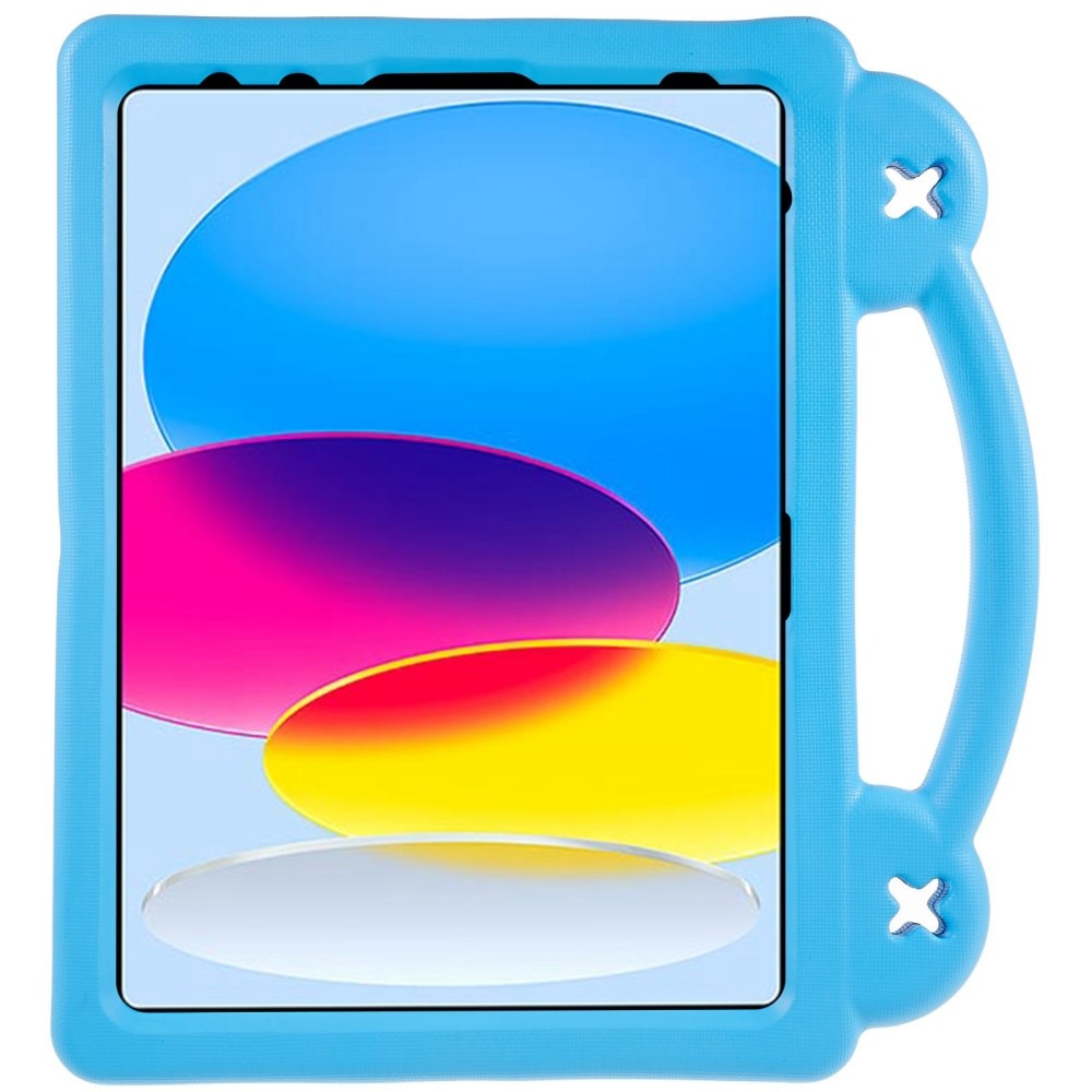 iPad 10.9 10th Gen (2022) Schutzhülle Kinder Kickstand EVA blau