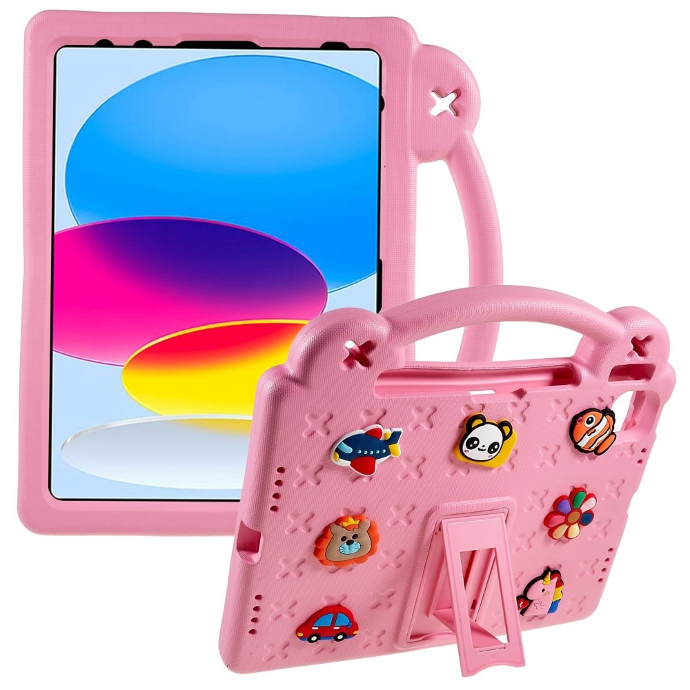 iPad 10.9 2022 (10th gen) Schutzhülle Kinder Kickstand EVA rosa