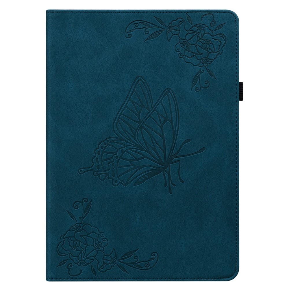 iPad 10.9 10th Gen (2022) Handytasche Schmetterling blau