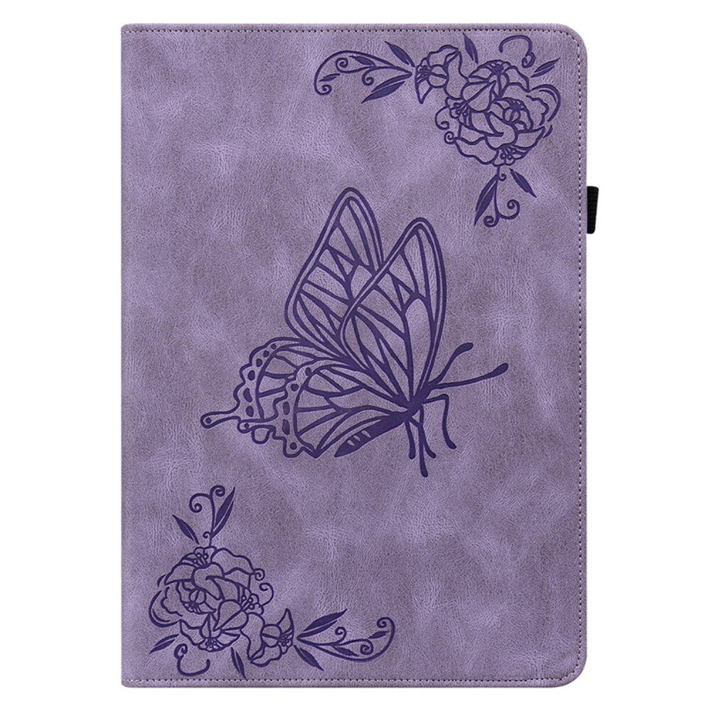 iPad 10.9 10th Gen (2022) Handytasche Schmetterling lila