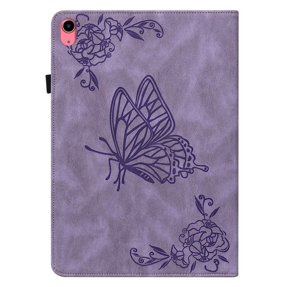 iPad 10.9 10th Gen (2022) Handytasche Schmetterling lila