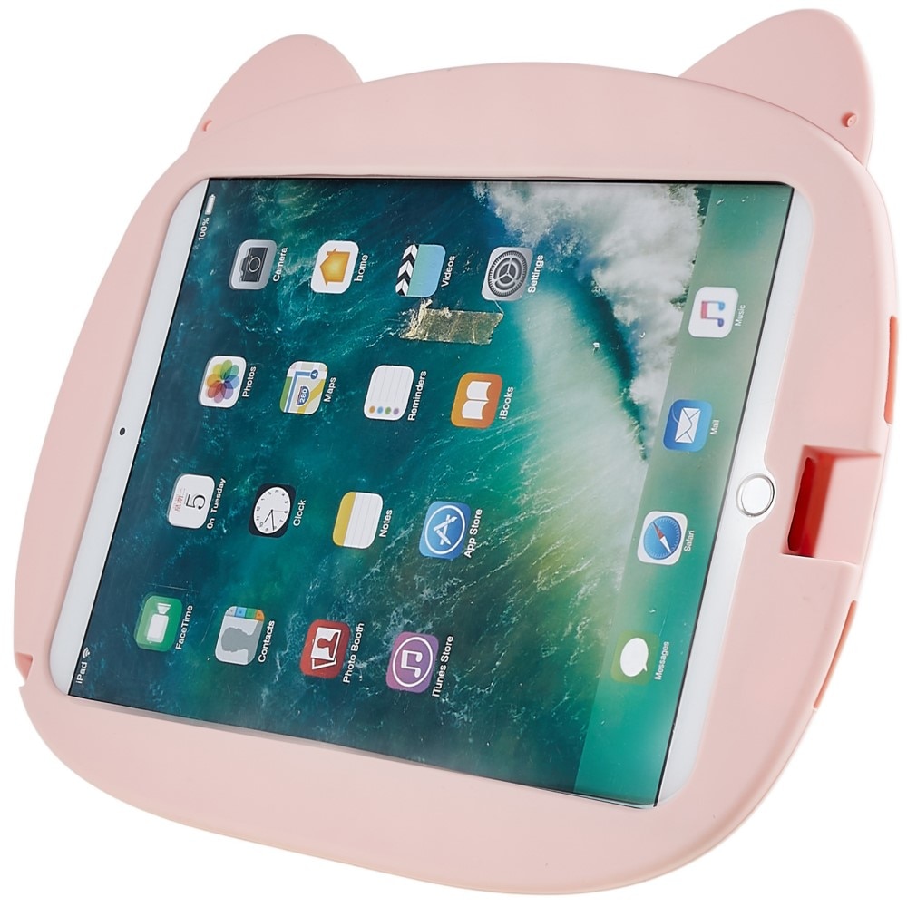 iPad 10.2 7th Gen (2019) Schweinehülle aus Silikon für Kinder rosa