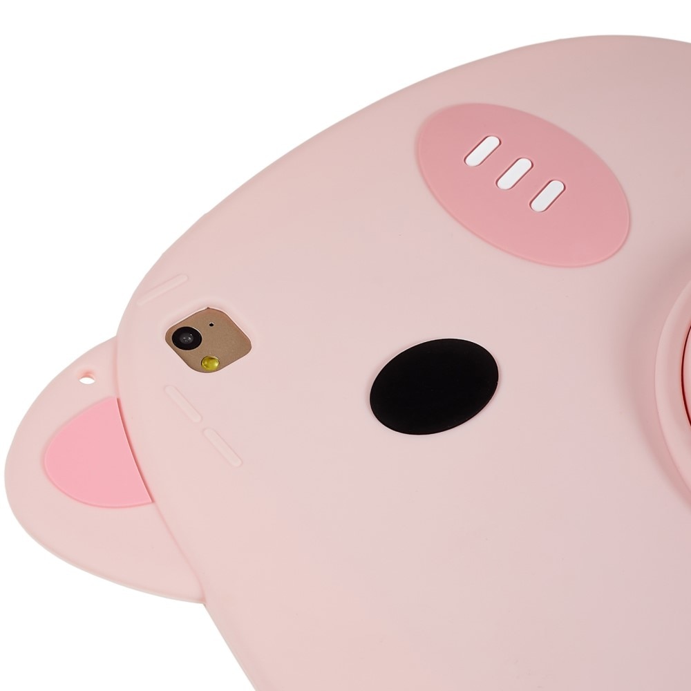 iPad Air 9.7 1st Gen (2013) Schweinehülle aus Silikon für Kinder rosa