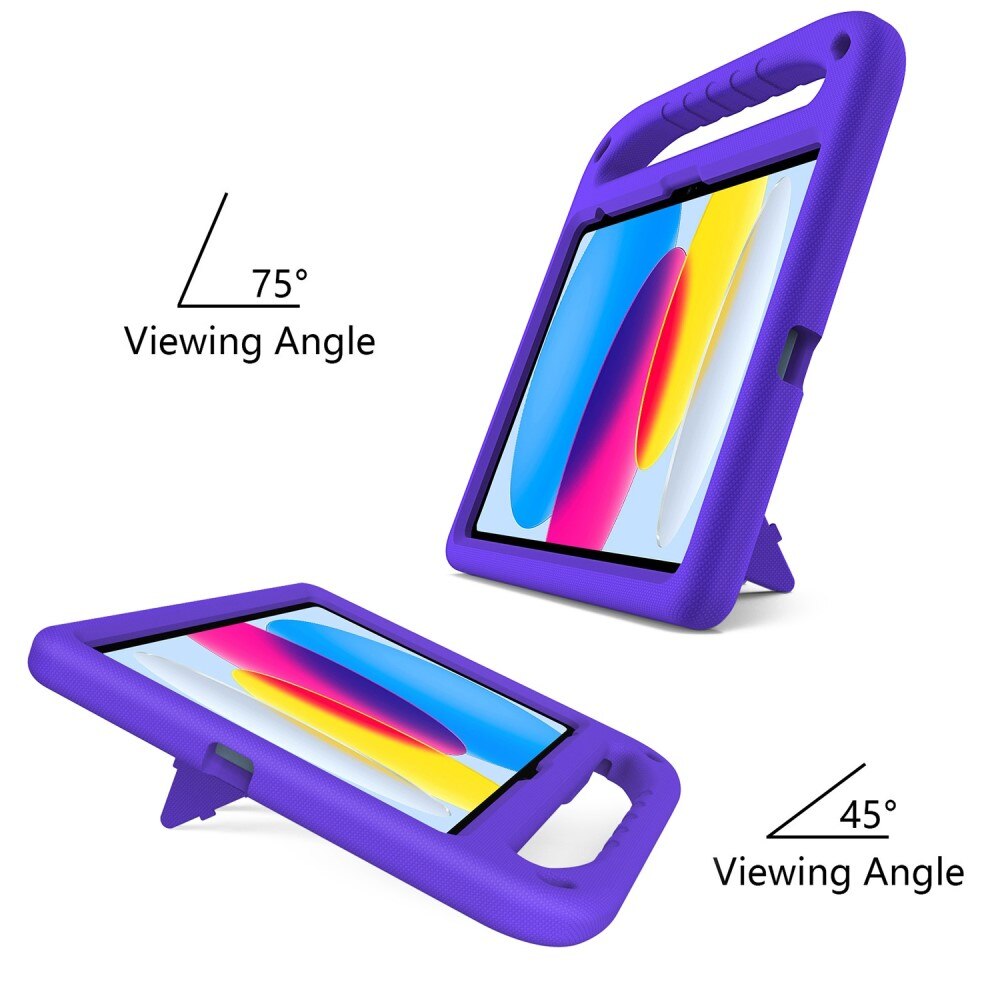 EVA-Hülle für Apple iPad 10.9 10th Gen (2022) mit Haltegriff Lila