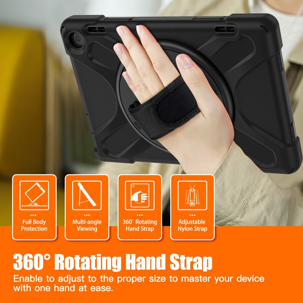 Amazon Fire HD 8 Stoßfeste Hybrid-Hülle schwarz