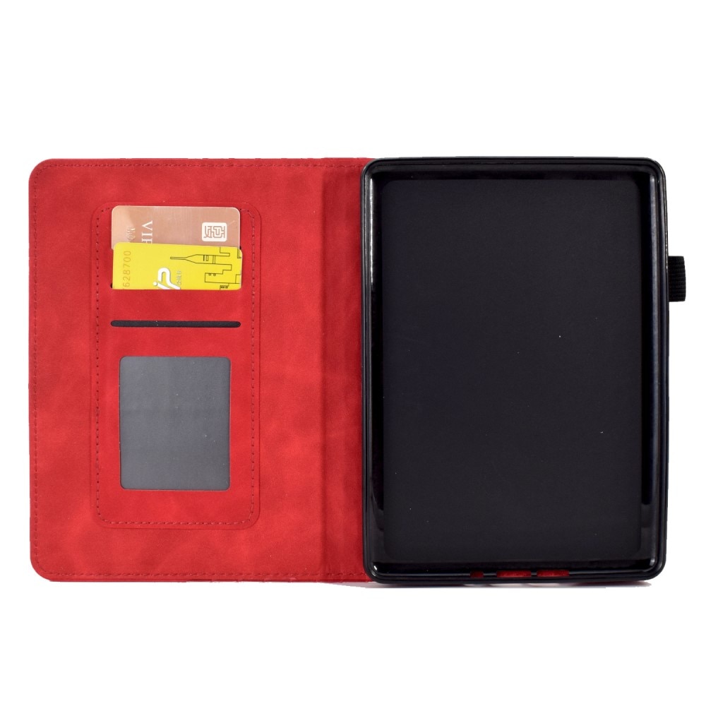 Amazon Kindle 11th gen (2022) Tasche mit Kartenhalter rot