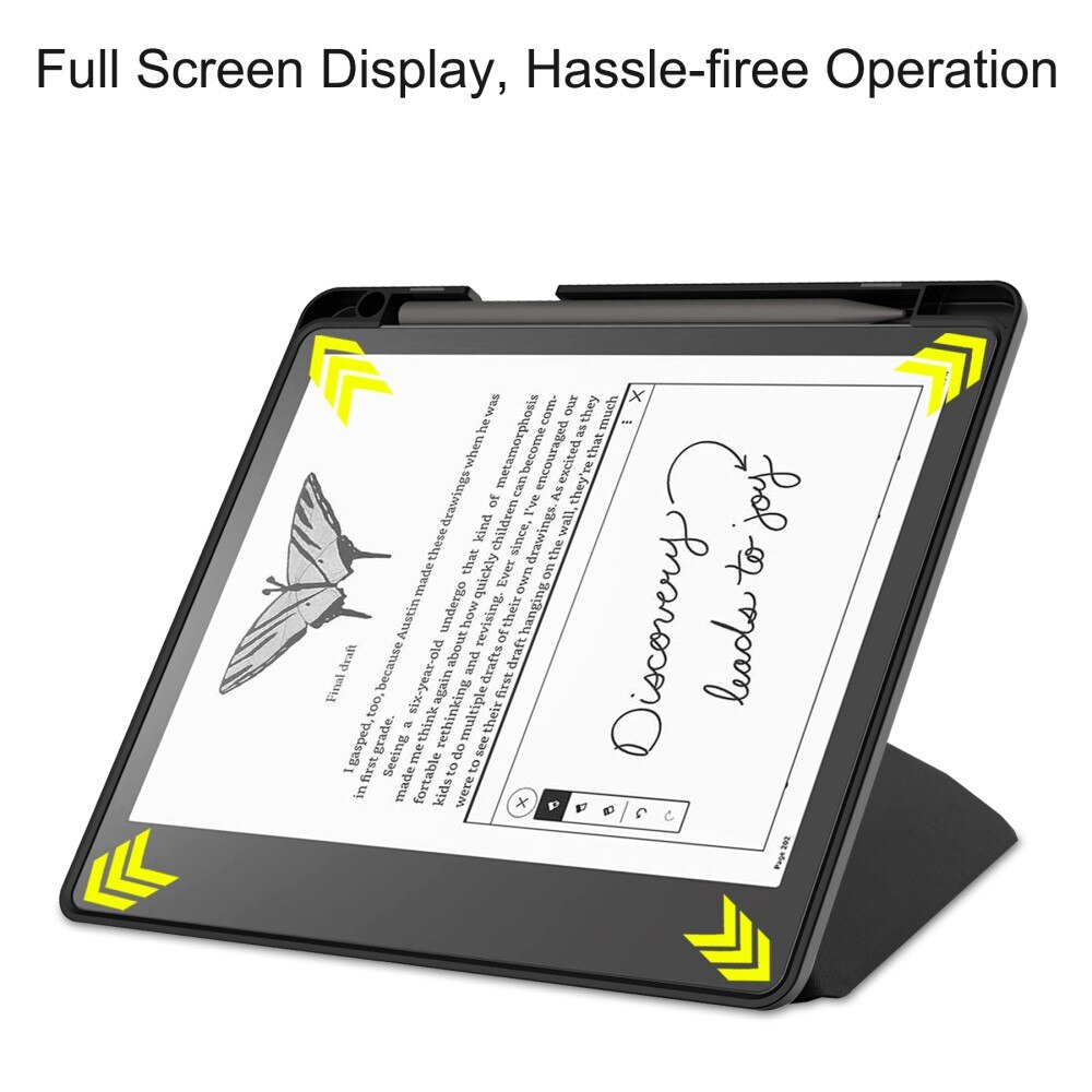 Amazon Kindle Scribe 10.2 Hülle Origami schwarz