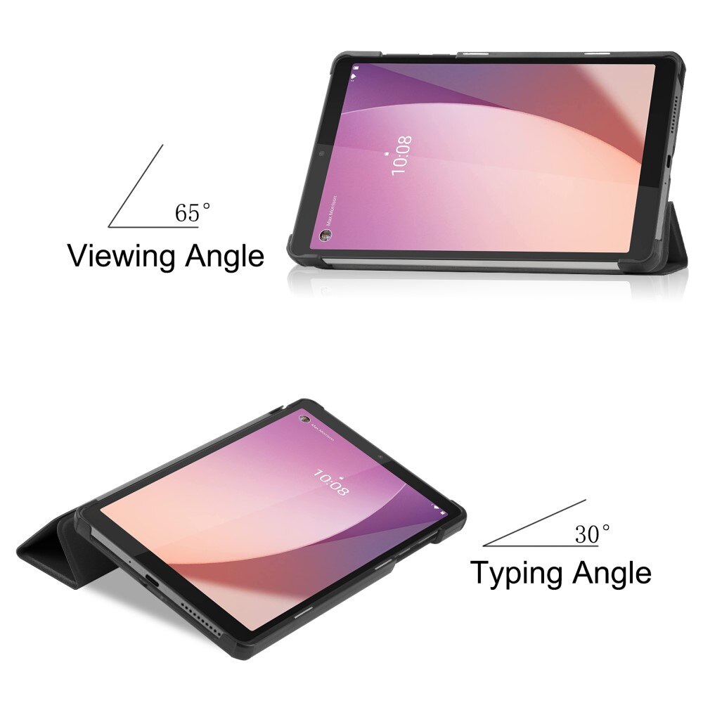  Lenovo Tab M8 (4th Gen) Tri-Fold Case Schutzhülle Schwarz