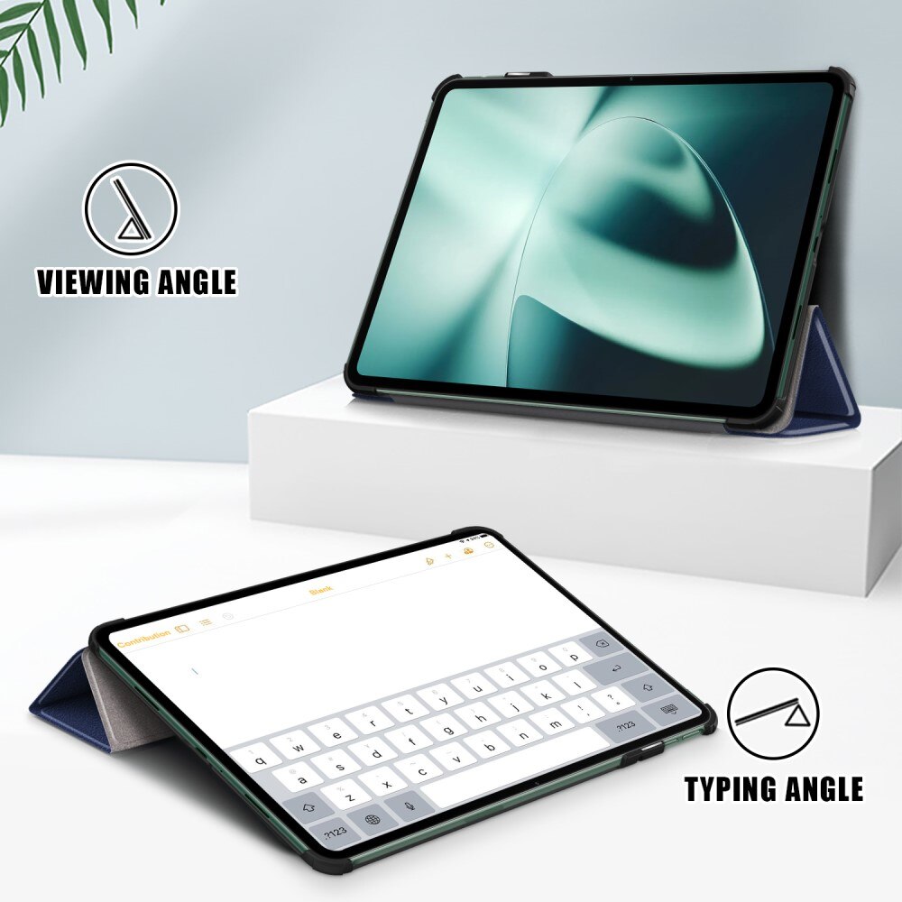  OnePlus Pad Tri-Fold Case Schutzhülle Blau