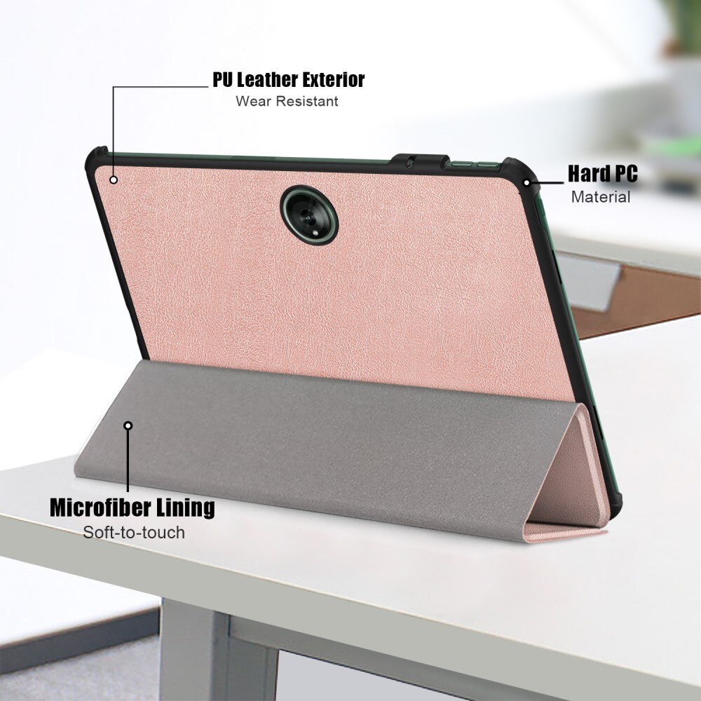 OnePlus Pad Schutzhülle Tri-Fold Case roségold