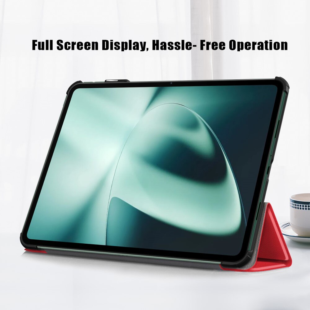 OnePlus Pad Tri-Fold Case Schutzhülle Rot