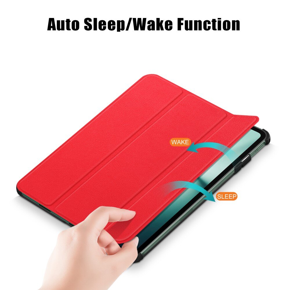  OnePlus Pad Tri-Fold Case Schutzhülle Rot