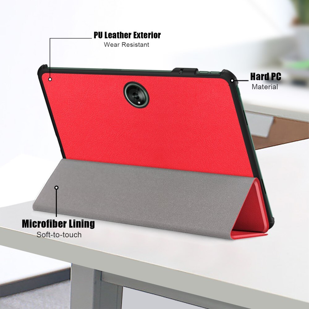  OnePlus Pad Tri-Fold Case Schutzhülle Rot
