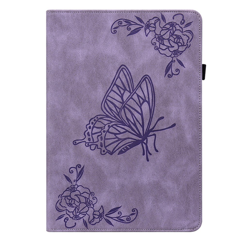 Lenovo Tab M9 Handytasche Schmetterling Lila