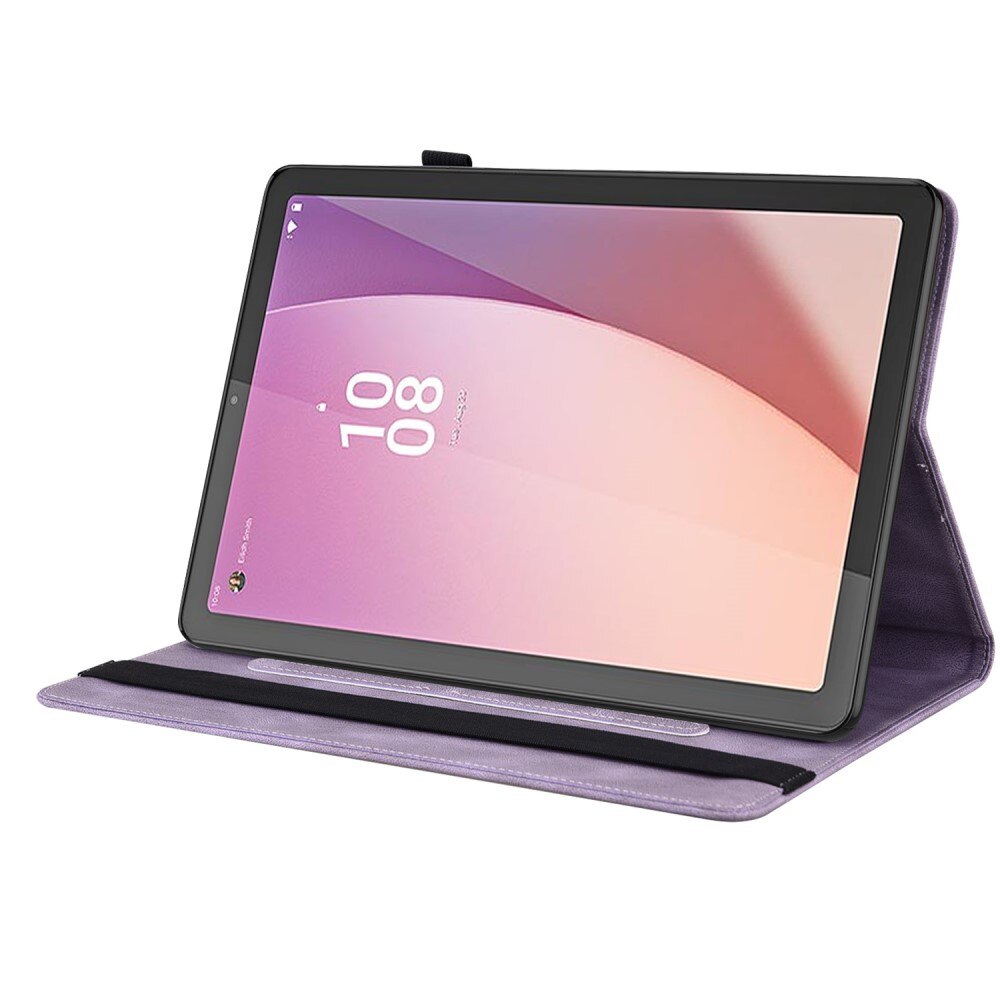 Lenovo Tab M9 Handytasche Schmetterling Lila