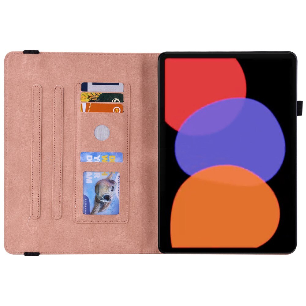 Xiaomi Pad 6 Handytasche Schmetterling rosa