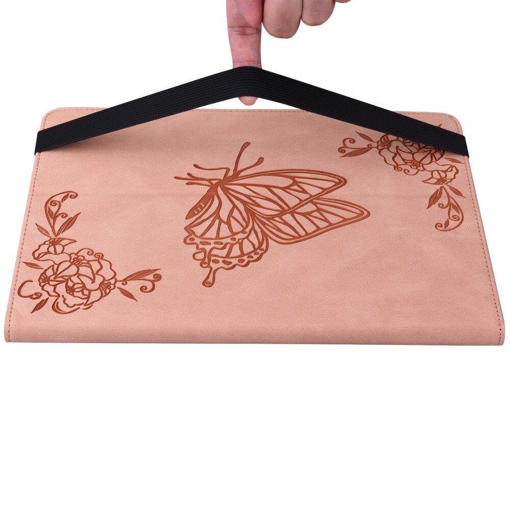 Xiaomi Pad 6 Handytasche Schmetterling rosa