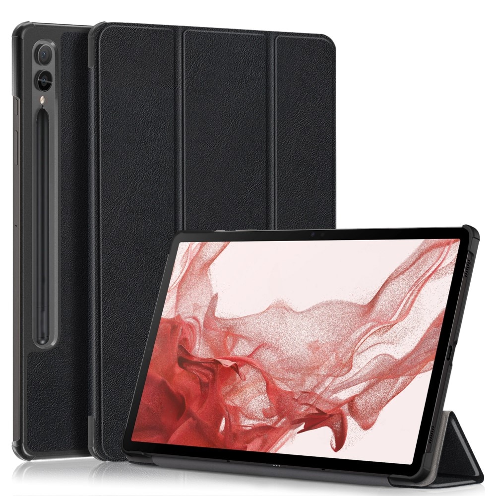 Samsung Galaxy Tab S9 Plus Schutzhülle Tri-Fold Case schwarz