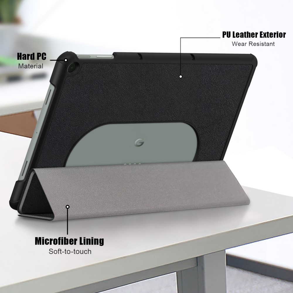 Google Pixel Tablet Schutzhülle Tri-Fold Case schwarz