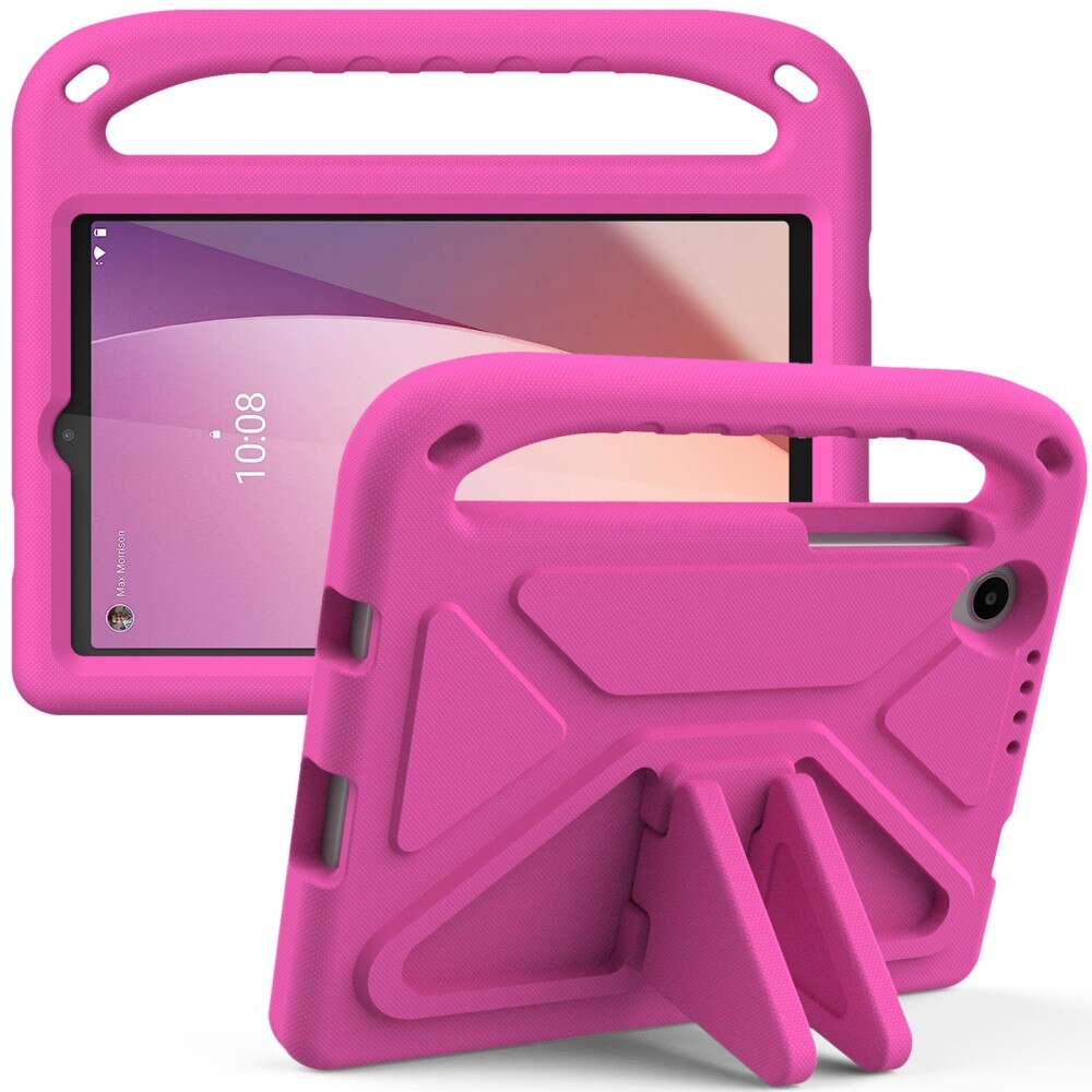 EVA-Hülle für Lenovo Tab M8 (4th Gen) mit Haltegriff rosa