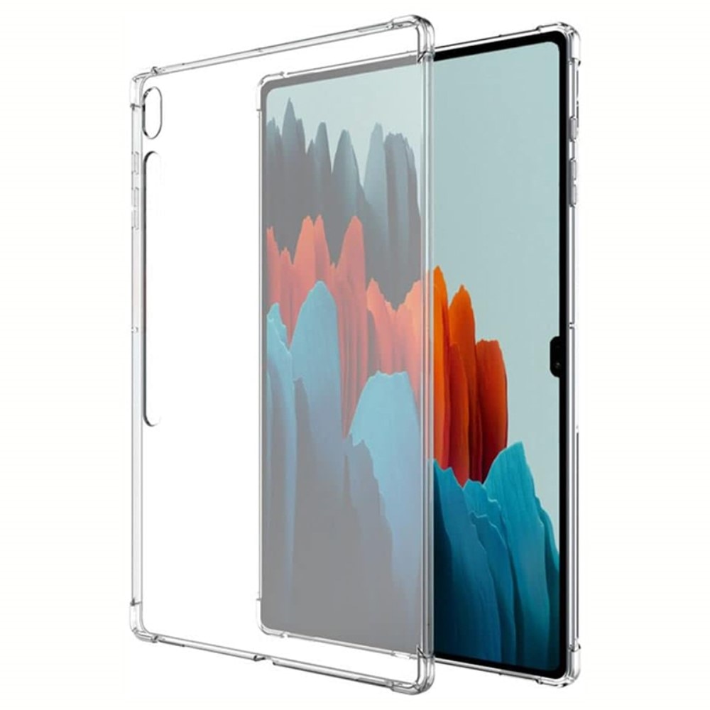 Samsung Galaxy Tab S8 Plus Stoßfeste TPU-hülle transparent