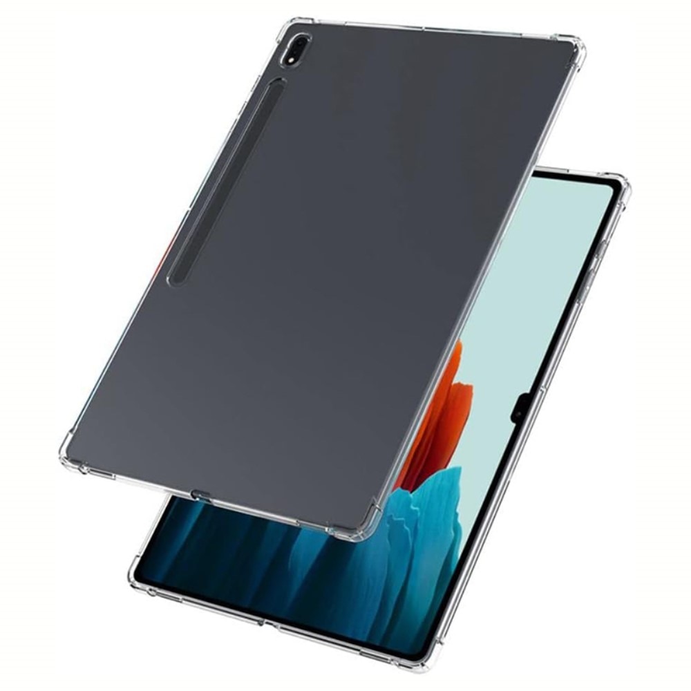 Samsung Galaxy Tab S7 Plus Stoßfeste TPU-hülle transparent