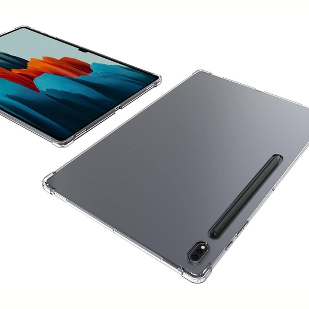 Samsung Galaxy Tab S8 Plus Stoßfeste TPU-hülle transparent