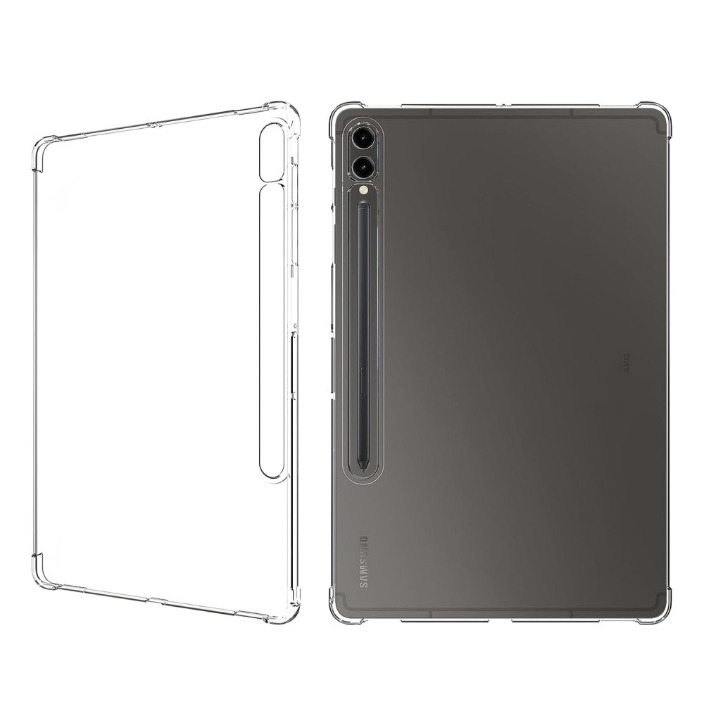Samsung Galaxy Tab S9 Plus Stoßfeste TPU-hülle transparent