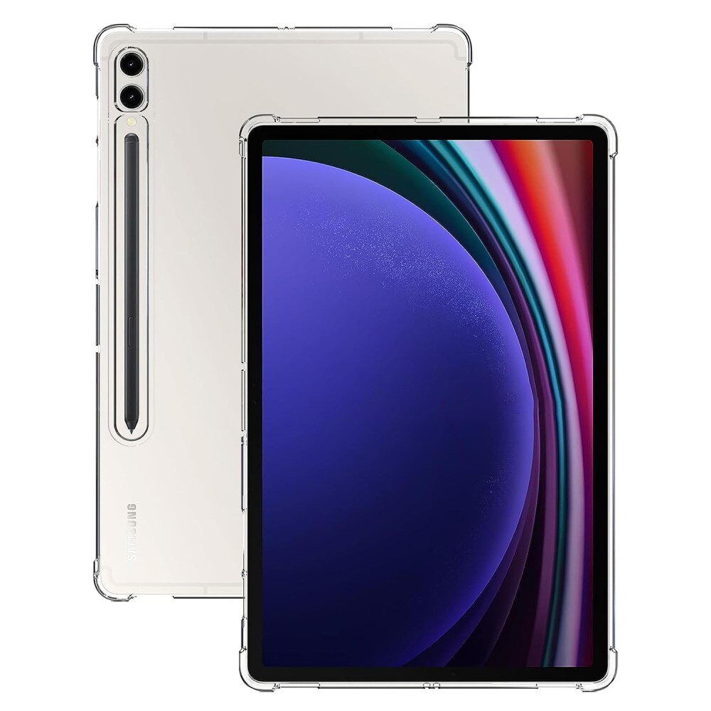 Samsung Galaxy Tab S9 Plus Stoßfeste TPU-hülle transparent