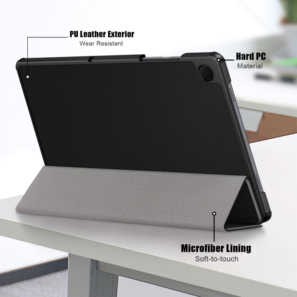 Samsung Galaxy Tab A9 Plus Schutzhülle Tri-Fold Case schwarz