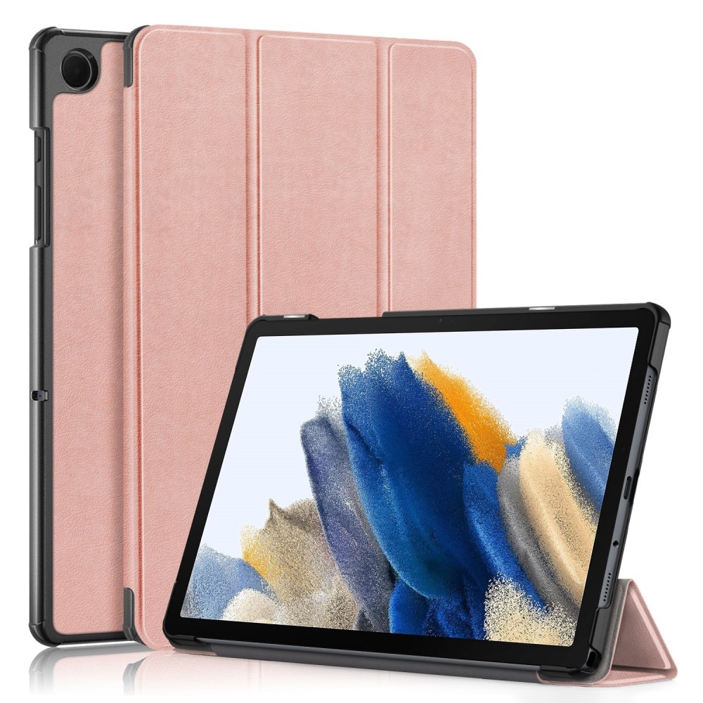 Samsung Galaxy Tab A9 Plus Schutzhülle Tri-Fold Case roségold