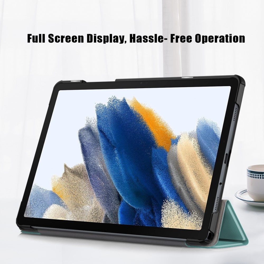 Samsung Galaxy Tab A9 Plus Schutzhülle Tri-Fold Case grün
