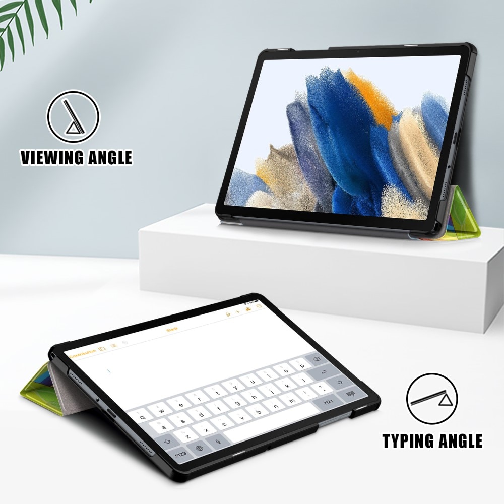 Samsung Galaxy Tab A9 Plus Tri-Fold Case Schutzhülle Mehrfarbig/muster