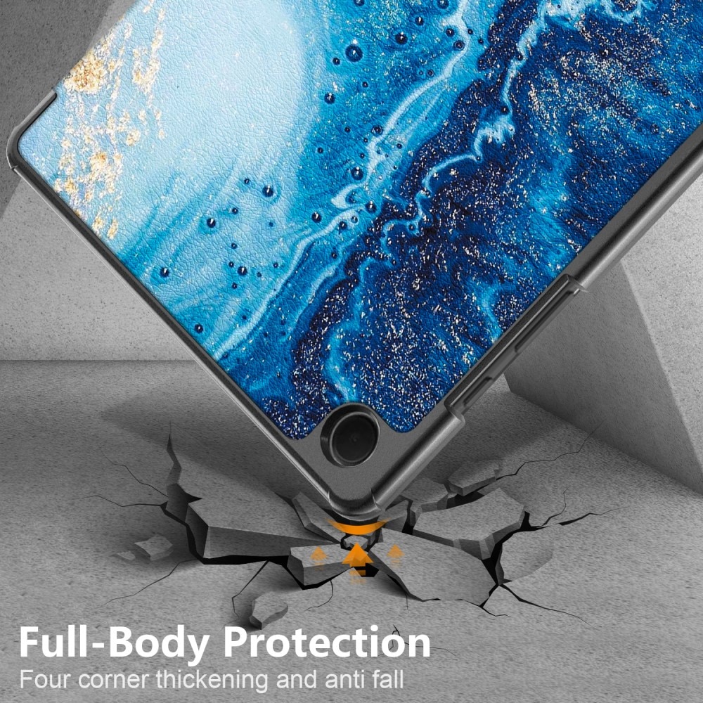 Samsung Galaxy Tab A9 Plus Schutzhülle Tri-Fold Case meer