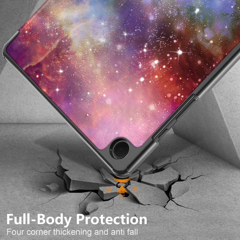 Samsung Galaxy Tab A9 Plus Schutzhülle Tri-Fold Case Space