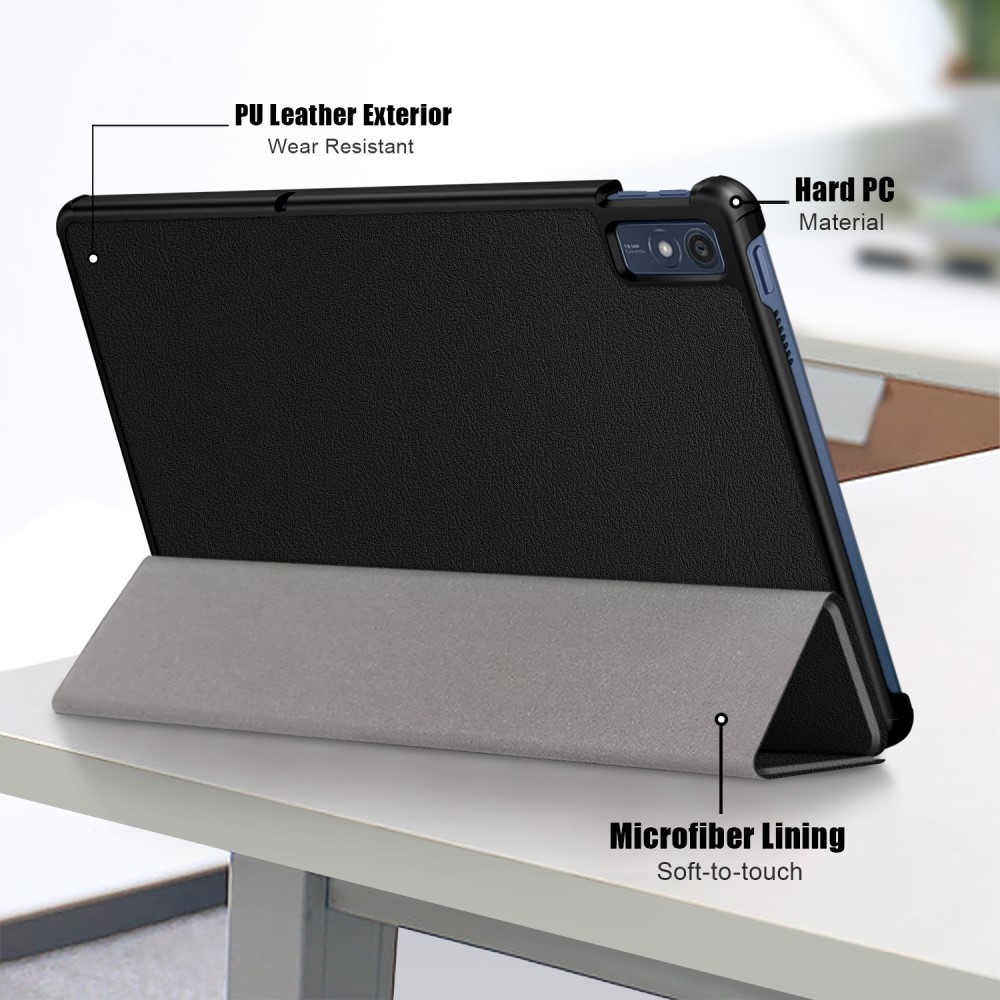 Lenovo Tab M10 5G Schutzhülle Tri-Fold Case schwarz