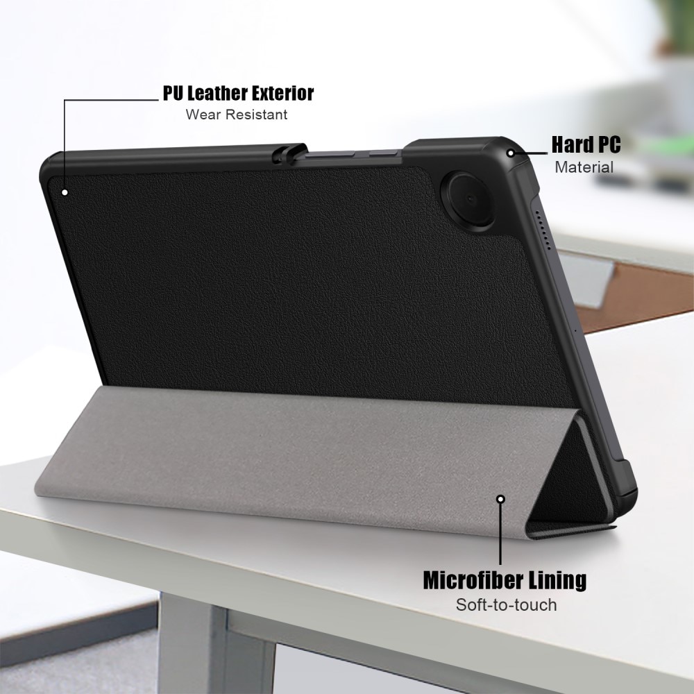 Samsung Galaxy Tab A9 Schutzhülle Tri-Fold Case schwarz