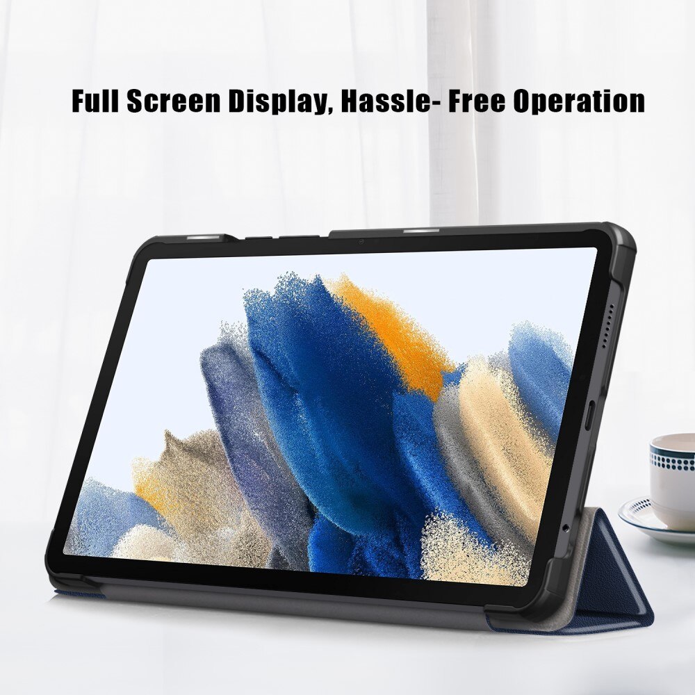 Samsung Galaxy Tab A9 Schutzhülle Tri-Fold Case blau